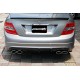Mercedes Benz - W204 C Sedan C63 AMG Difüzör 2007-2011
