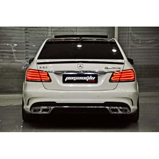 Mercedes Benz - W212 E Sedan E63 AMG Difüzör Egzoz Ucu
