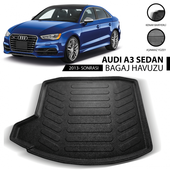 Audi A3 8V Sedan Bagaj Havuzu