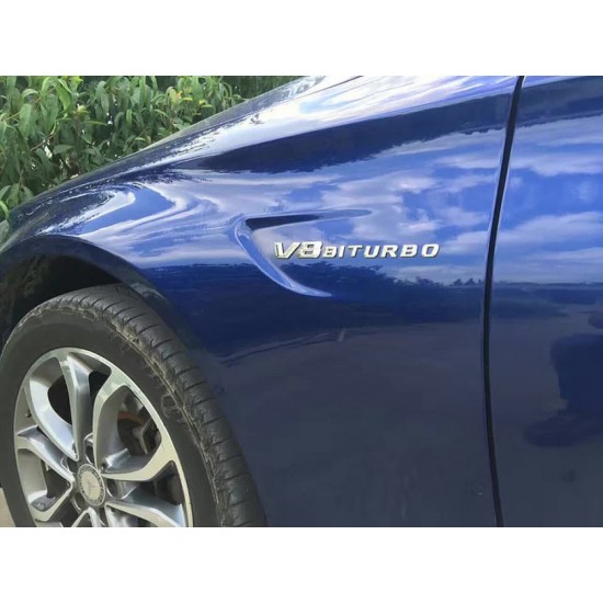 Mercedes Benz - W205 C Serisi V8 BITURBO Çamurluk Logosu