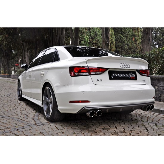 Audi - A3 8V Sedan S3 S line Marşpiyel (Fiber) 2013 2020
