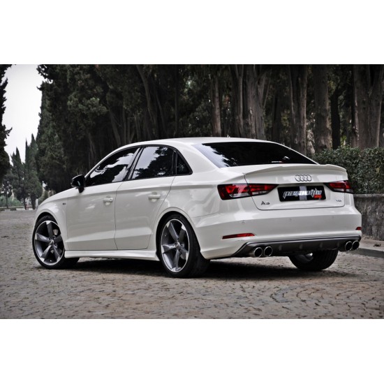Audi - A3 8V Sedan S3 S line Marşpiyel (Fiber) 2013 2020