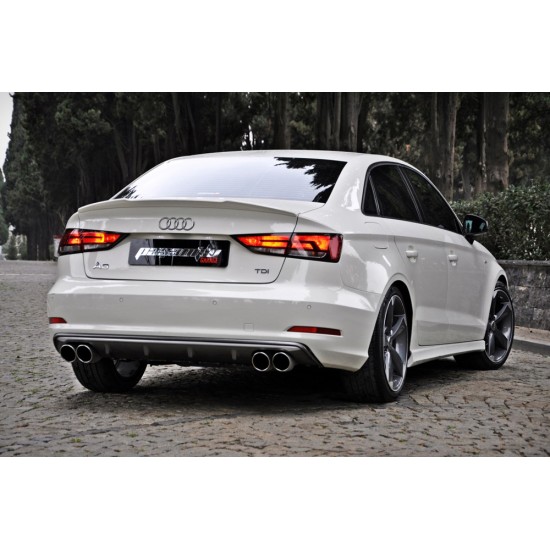 Audi - A3 8V Sedan Cabrio Uyumlu VOTEX Spoiler 2013 2019