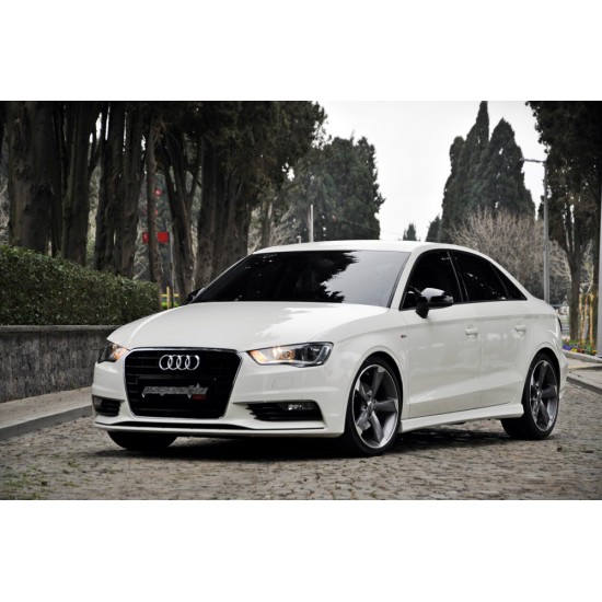 Audi - A3 8V Sedan S3 S line Marşpiyel (Fiber) 2013 2020