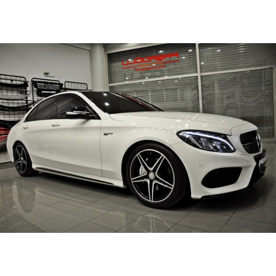 Mercedes Benz - W205 C Serisi C63 AMG Ayna Şeritleri Sticker