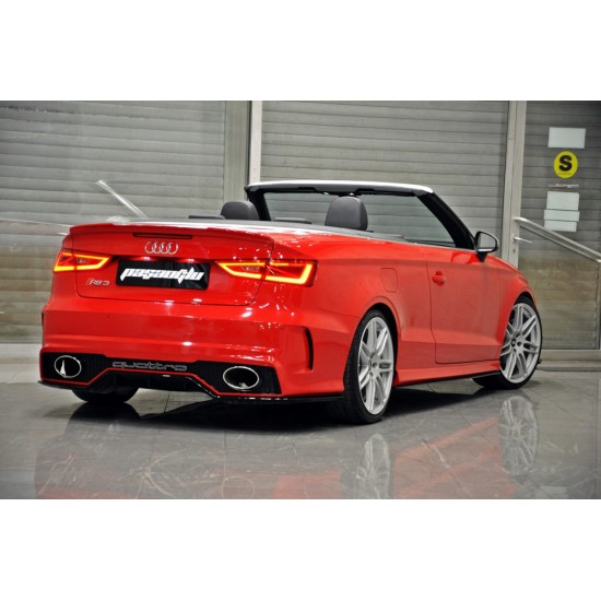Audi - A3 8V Sedan/Cabrio RS3 quattro Arka Tampon 2013-2016