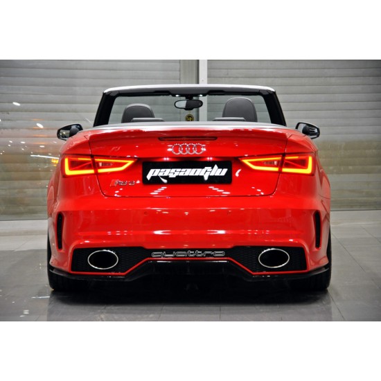 Audi - A3 8V Sedan/Cabrio RS3 quattro Arka Tampon 2013-2016