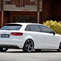 Audi - A3 8V Sportback Uyumlu S3 Difüzör Makyajsız 2013 2016