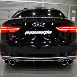 Audi - A3 8V Sedan Cabrio Uyumlu S3 Bagaj Üstü Spoiler 2013 2020