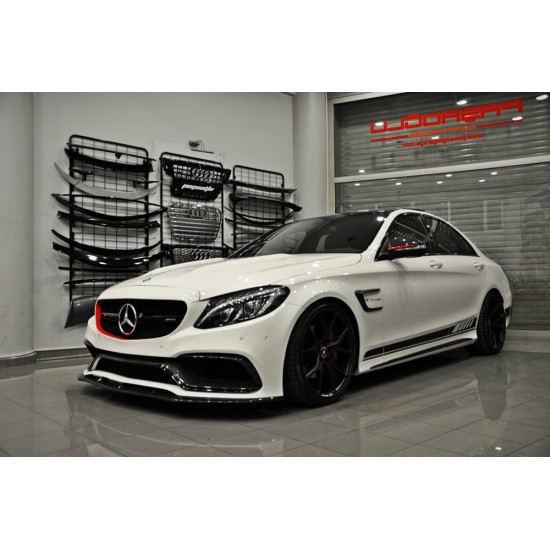 Mercedes Benz - W205 C Serisi C63 AMG Ayna Şeritleri Sticker