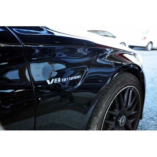 Mercedes Benz - W205 C Serisi V8 BITURBO Çamurluk Logosu