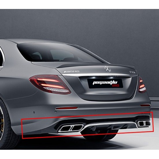 Mercedes Benz - W213 E Serisi E63 AMG Difüzör Egzoz Ucu