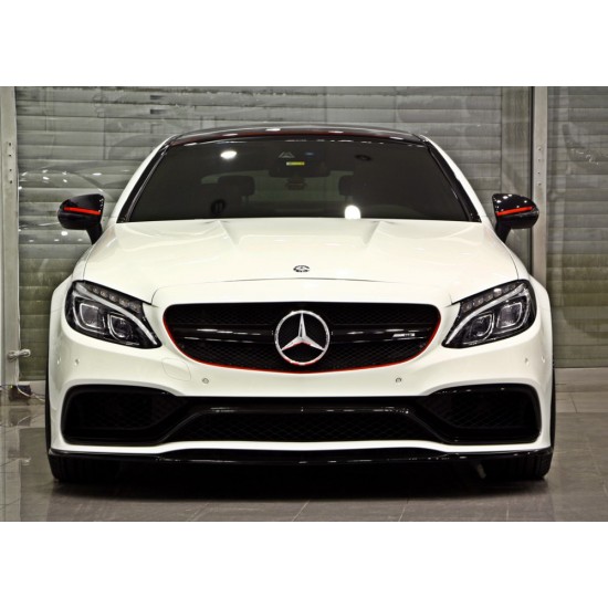 Mercedes Benz - W205 C Serisi C63 AMG Ayna Şeritleri Sticker