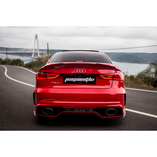 Audi - A3 8V Sedan Cabrio Uyumlu VOTEX Spoiler 2013 2019