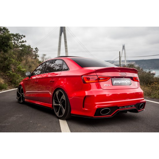 Audi - A3 8V Sedan Cabrio Uyumlu VOTEX Spoiler 2013 2019