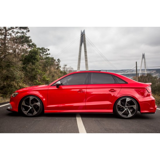 Audi - A3 8V Sedan S3 S line Marşpiyel (Fiber) 2013 2020