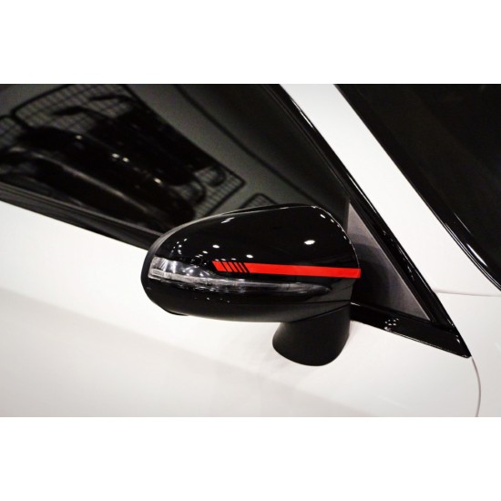 Mercedes Benz - W205 C Serisi C63 AMG Ayna Şeritleri Sticker