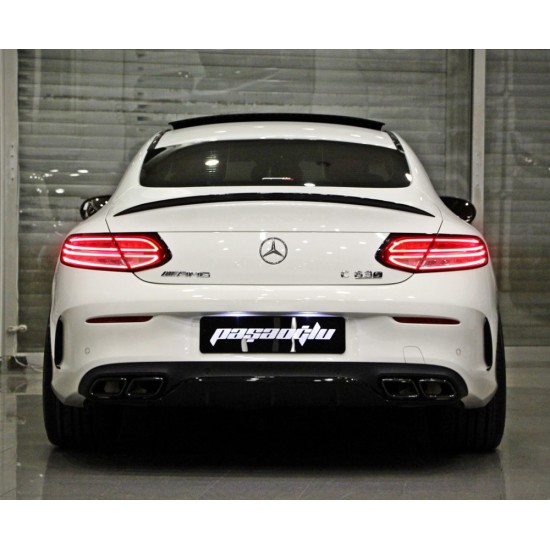 Mercedes Benz - W205 C Serisi C63S Bagaj Logosu Krom