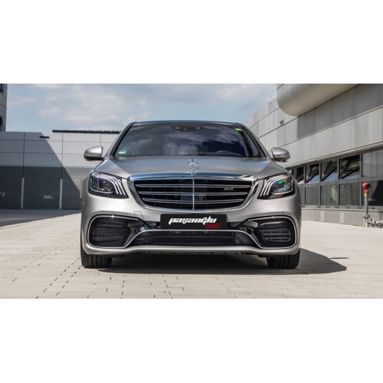 Mercedes Benz- W222 S Serisi Makyajlı S63 AMG Body Kit 2016-2019