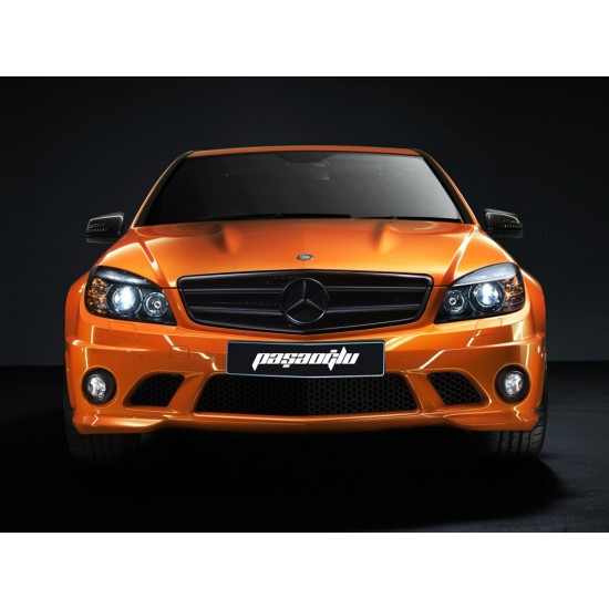 Mercedes Benz - W204 C Sedan C63 AMG Body Kit 2007-2011