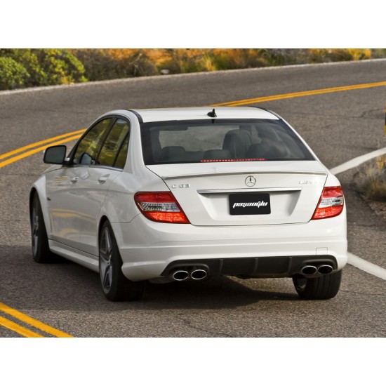 Mercedes Benz - W204 C Sedan C63 AMG Difüzör 2007-2011
