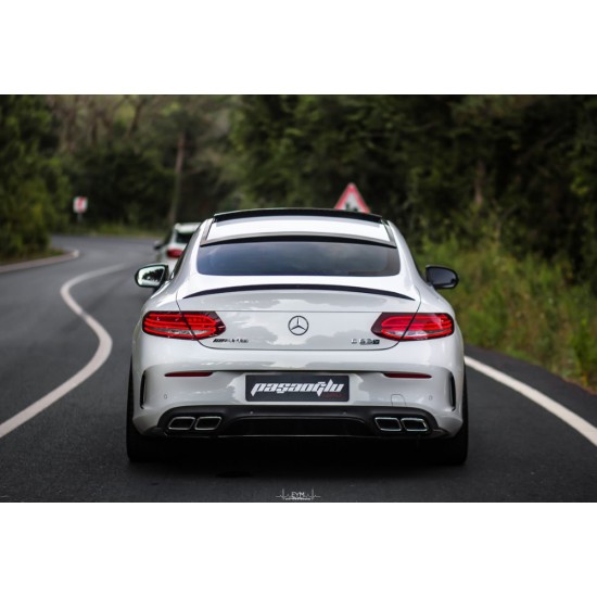 Mercedes Benz - W205 C Serisi C63S Bagaj Logosu Krom