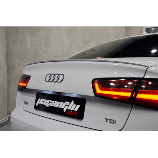 Audi - A6 C7 S6 Bagaj Üstü Spoiler 2012-2018*