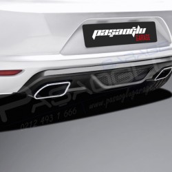 Volkswagen - SCIROCCO CARACTERE Difüzör 2009-2014