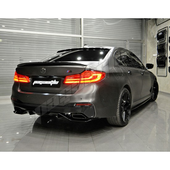 BMW - G30 5 Serisi M Tech M Performance Difüzör 2017-2019