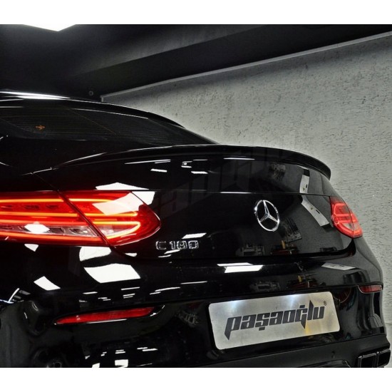 W205 Coupe Uyumlu Difüzör Egzoz Ucu + Bagaj Spoiler + Cam Spoiler