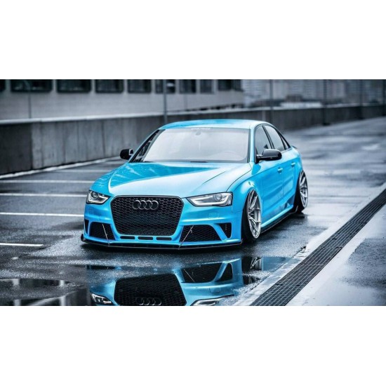 Audi - A4 B8 Makyajlı Uyumlu RS4 Ön Tampon - Panjur 2012 2015