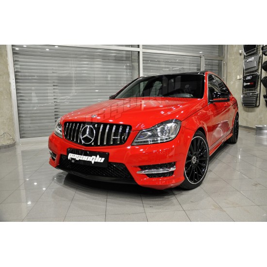Mercedes Benz - W204 C Serisi C63 AMG Ayna Şeritleri Sticker