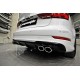 Audi - A3 8V Sedan S Line Tampon Uyumlu S3 Difüzör 2016-2020