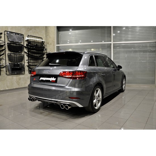 Audi - A3 8V Sportback Uyumlu S3 RS3 Spoiler 2013 2020