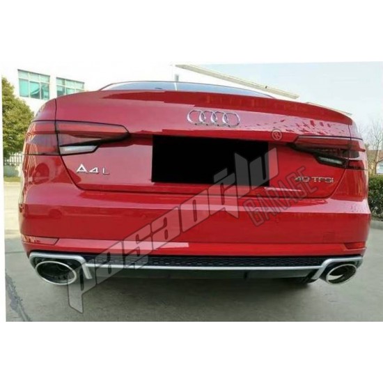 Audi - A4 B9 RS4 Difüzör Egzoz Ucu 2015 2019